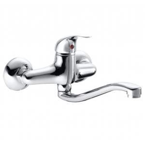 Bateria umywalkowo - zlewozmywakowa BARYT ścienna KFA 550-810(910)-00