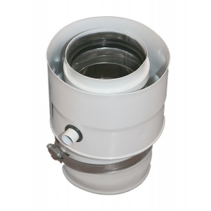 Adapter De Dietrich - 60/100 - 80/125 redukcyjny z odskraplaczem
