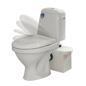 WC Kompakt Premium + pompa młynek z rozdrabniaczem Aquasan