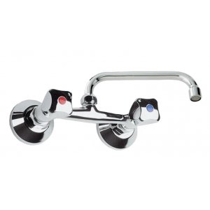 Bateria ścienna Hydroland standard "1" wylewka górna