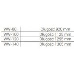 Poziomy bojler Kospel WW z wężownicą 100 litrów
