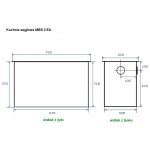 Kuchnia MBS 3 EU 6,5 kW<br> Biała PRAWA