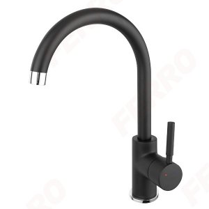 Bateria FERRO Lugio Black zlewozmywakowa stojąca
