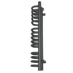 Grzejnik łazienkowy bocznozasilany typ GA Antracyt <br>- wymiar 250x770 mm