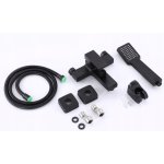 bateria wannowa ZXC 3600-3 czarna matowa