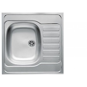 Pyramis INTL 60 x 60 1B1D - Ociekacz od strony prawej