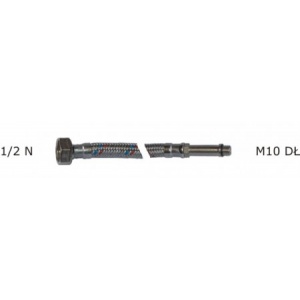 Przyłącze elastyczne 1/2" x M10