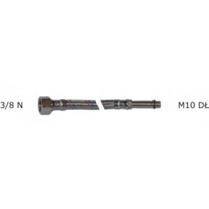 Przyłącze elastyczne 3/8" x M10