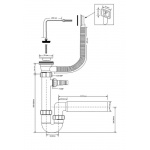 Syfon Zlewozmywakowy McAlpine HC7HC17PR