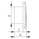 Wentylator ścienny Ventix WVV 100