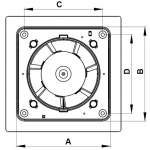 Wentylator ścienny Escudo 150