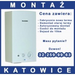 Terma gazowa Junkers WRP 11-2B + montaż Katowice / Śląsk
