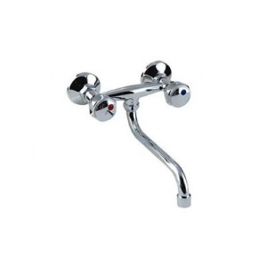Bateria ścienna Hydroland standard wylewka dolna