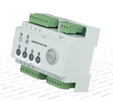 Listwa sterująca siłownikami ogrzewania podłogowego AURATON 4D PRO