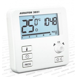 Regulator tygodniowy AURATON 3021 przewodowy