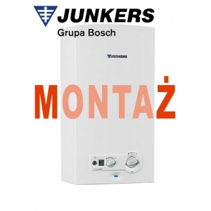 Terma gazowa Junkers WRDP 11-2G HydroPower+ montaż Katowice / Śląsk