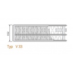 Grzejnik płytowy PURMO Ventil Compact typ V33 300 mm
