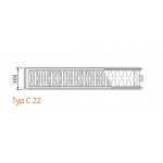 Grzejnik płytowy PURMO Compact typ C22 300 mm