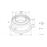 Adapter Junkers Ø 80/125 Cerapur Midi AZB 931