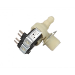 Elektrozawór do pralki dwudrożny kątowy PM  22001