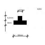 Stopka wciskana pod ruszt  Amica kpl. 8 szt KOD: X243