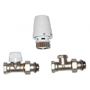 Zestaw termostatyczny do grzejników Honeywell  VT3001 prosty 1/2 "