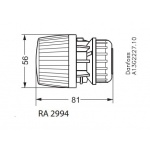Głowica gazowa RAVIS z połączenien RTD RA 2994