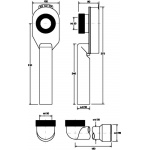 Syfon pisuarowy McAlpine HC-US50