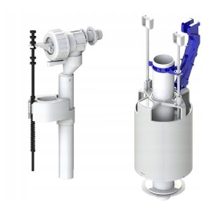 CERSANIT zestaw zaworów do spłuczki podtynkowej LINK 