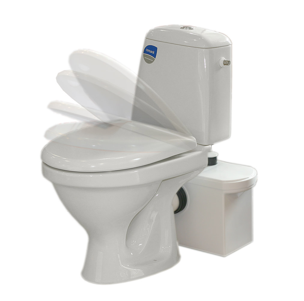 WC Kompakt Premium + pompa młynek z rozdrabniaczem Aquasan