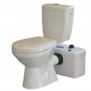 Kopia WC Kompakt + pompa młynek z rozdrabniaczem SANIBO 1 