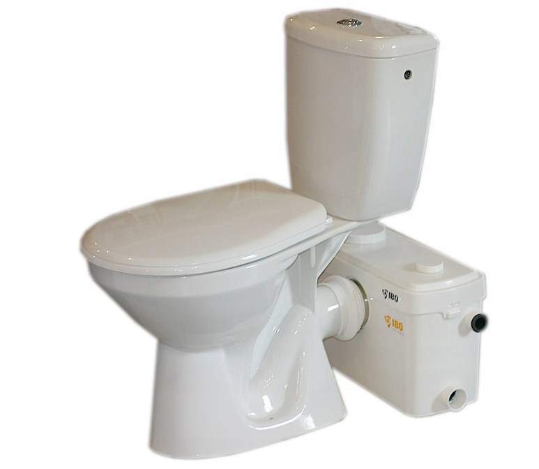 WC Kompakt + pompa młynek z rozdrabniaczem SANIBO 5 EINBACH