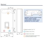 Przepływowy ogrzewacz wody Kospel PPE4.M moc: 10/11/12/15 kW