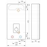 Przepływowy ogrzewacz wody Kospel PPE4.B Basic moc: 27 kW