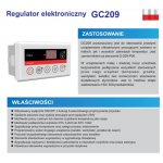 Geco GC-209.02 regulator ze światłem kod: 24031