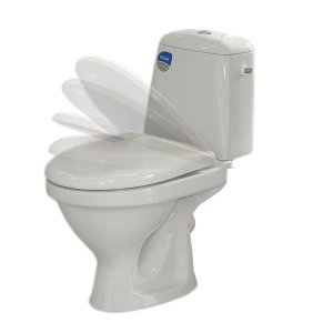 Zestaw WC kompakt Ceranit MERIDA z deską wolnoopadającą DUROPLAST